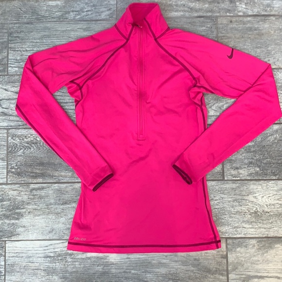 Nike Tops - Nike Pro half zip running jacket